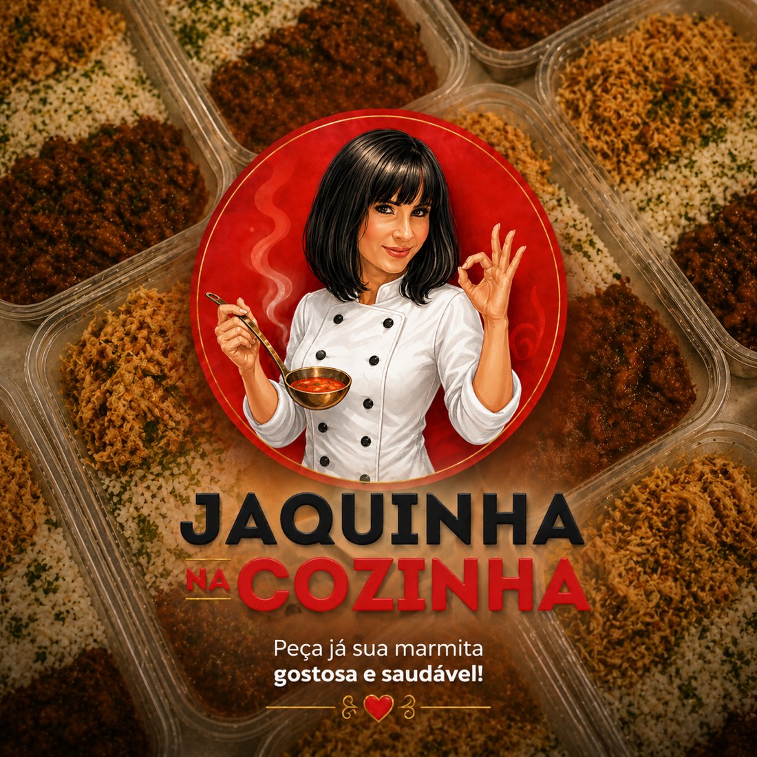 Marmitinhas Jaquinha na Cozinha